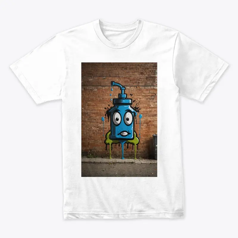 Urban Graffiti Art Tee