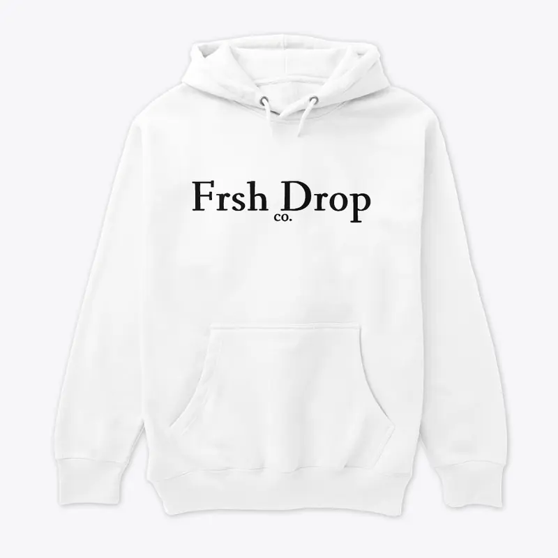 FrshDrop Co. White Hoodie – Fresh Look